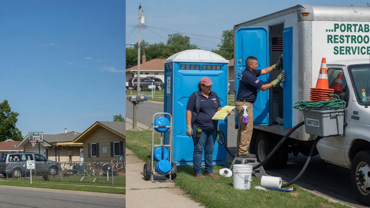 Portable Toilet Rental in Rock Springs, WI near me
